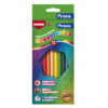 Lapices 12 colores hexagonales Torre